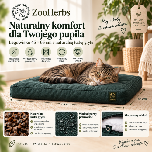 Legowisko zooherbs dla kota 45x65 gryka.png